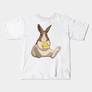 Bunny Pizza Kids T-Shirt